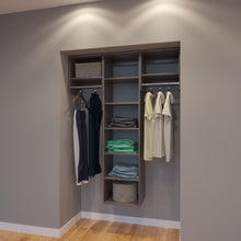 Load image into Gallery viewer, Modular Closets 4.5 FT Closet Organizer System - 54 inch - Style B