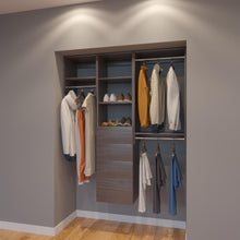 Load image into Gallery viewer, Modular Closets 5 FT Closet Organizer System - 60 inch - Style A