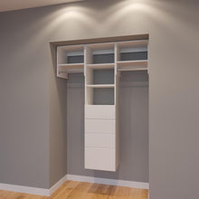 Load image into Gallery viewer, Modular Closets 4.5 FT Closet Organizer System - 54 inch - Style A