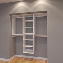 Load image into Gallery viewer, Modular Closets 5.5 FT Closet Organizer System - 66 inch - Style B