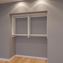Load image into Gallery viewer, Modular Closets 5.5 FT Closet Organizer System - 66 inch - Style F