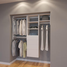 Load image into Gallery viewer, Modular Closets 5.5 FT Closet Organizer System - 66 inch - Style G