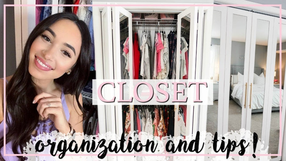 How to organize a small closet, get rid of clutter, and hacks to amplify your storage! Check out the links below and SUBSCRIBE & LIKE! XO Hanging shoe ...