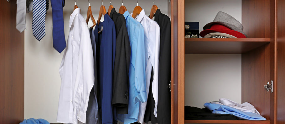 How To Organize A Man's Closet