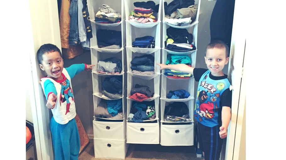 Hope you enjoy these quickie videos! Today I show you my how I organize my kids closet :) Quick, Easy and affordable! My weekly daily household routine ...