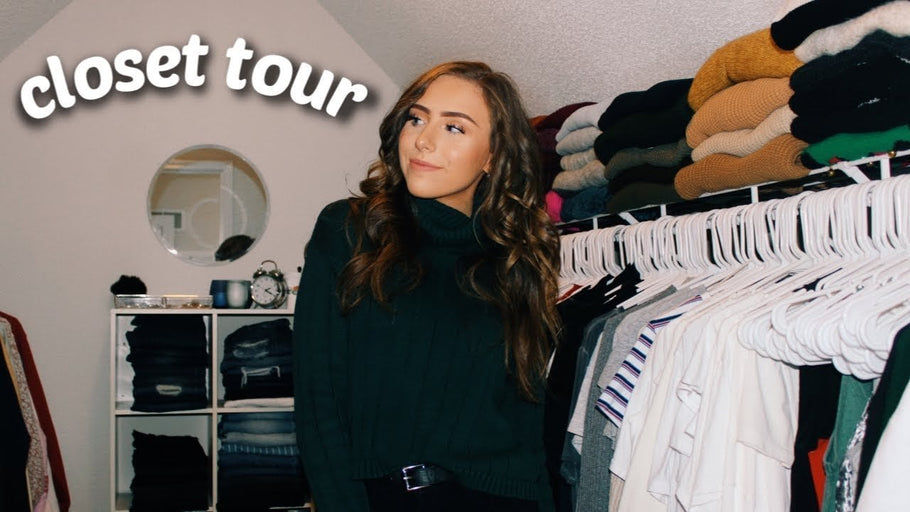 HELLO! I hope this video was worth the wait!! The very requested close tour is here! This is how I store and organize my clothes! Let me know what you'd like to ...