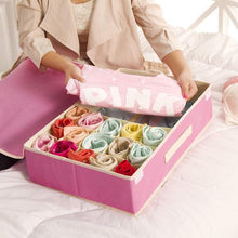 Load image into Gallery viewer, Underwear Socks Storage Container Non-wovens Closet Divider Box Two-in-one Storage Box