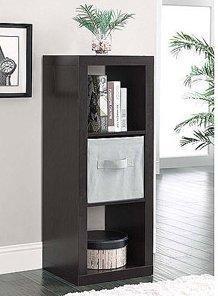3-Cube Organizer, SET OF 2. Versatile, Shelf, Stacker, Organizer. Modern Storage Shelves, Closet Organizer SALE!! Ideal Shelves for Bedroom, Home Office or Anywhere. Color White or Espresso. You Will Use This Set Of Storage Shelves Over and Over. (Espress