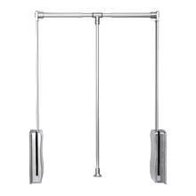 Load image into Gallery viewer, Amazon gimify pull down closet rod wardrobe lift organizer storage systerm hanger rod for hanging clothes space saving aluminum adjustable 32 68 42 28inch