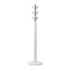 Kitchen umbra flapper coat rack clothing hanger umbrella holder and hat organizer great for entryway white nickel