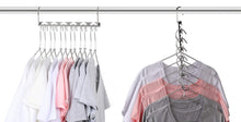 Load image into Gallery viewer, Save on magicool 20 pack metal wonder magic cascading hanger space saving hangers closet organizers suit for shirt pant clothes hangers space saving