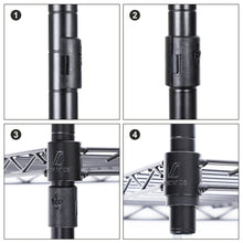 Load image into Gallery viewer, Top rated songmics extra large shelving garment rack heavy duty portable clothes wardrobe free standing closet storage organizer ulgr12p