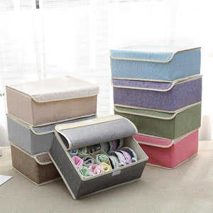 Underwear Socks Storage Container Closet Divider Box Two-in-one Storage Box