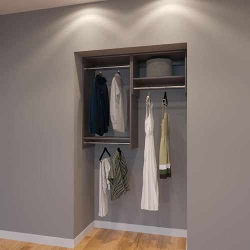 Modular Closets 4 Ft Closet Organizer System - 48 inch - Style A