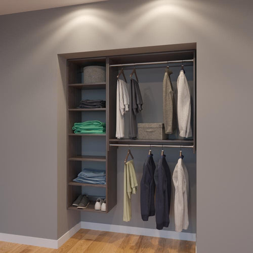 Modular Closets 5 FT Closet Organizer System - 60 inch - Style G