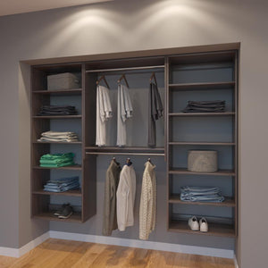 Modular Closets 7.5 FT Closet Organizer System - 90 inch - Style A