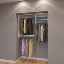 Load image into Gallery viewer, Modular Closets 4.5 FT Closet Organizer System - 54 inch - Style D