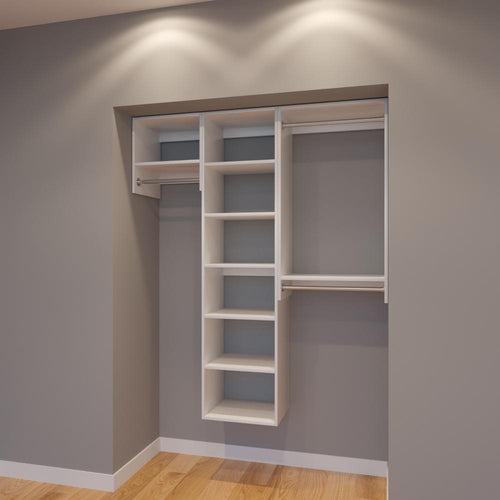 Modular Closets 5 FT Closet Organizer System - 60 inch - Style B