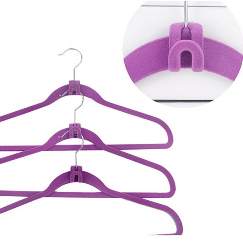 FREE Mini Flocking Clothes Hanger Closet Organizer