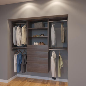 Modular Closets 6.5 ft Closet Organizer System - 78 inch - Style A