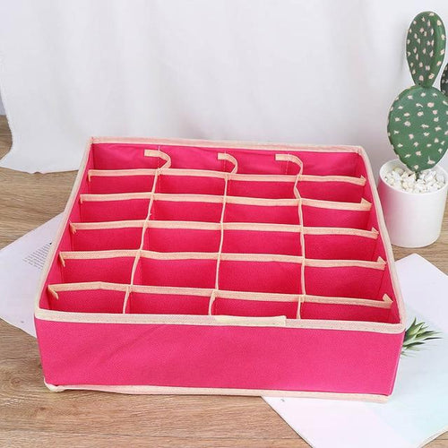 Foldable Storage Non-woven Scarfs, Socks,Underwear  Drawer Closet Organizers