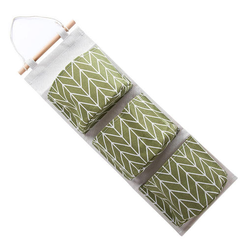 Cotton Fabric Home Decor Hanging Bag