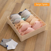 Load image into Gallery viewer, Dormitory closet organizer for socks underwear bra foldable drawer organizer